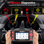 FOXWELL OBD2 Scanner Diagnostic Tool NT604, ABS/SRS/Transmission/Check Engine Code Reader for Cars and Trucks, 2026 diagnostic scanner for all vehicles, EN/ES Ver., Lifetime Update, Live Data, AutoVIN