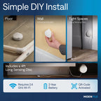 Moen Flo Detector, WiFi Enabled Water & Moisture Sensors, 3 pcs, 920-005