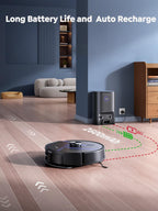 Vyzzle Robot Vacuum and Mop, 8000Pa for Pet Hair, Carpet, Hard Floors, E20