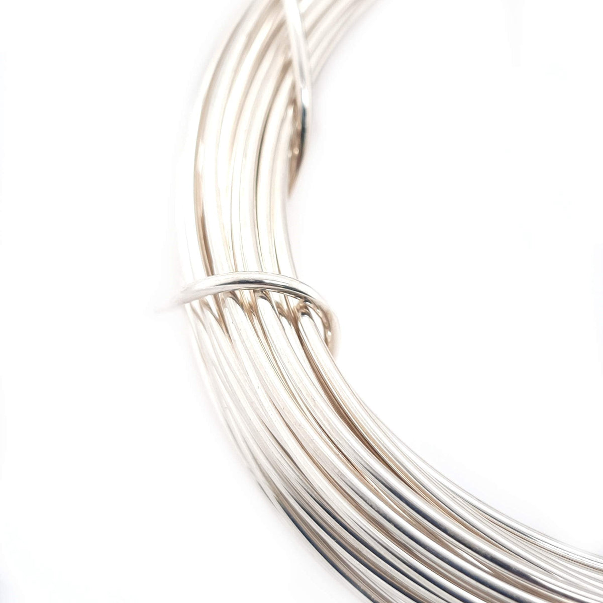 925 Sterling Silver Wire, 18 Gauge, Round, Half Hard, 15FT by CRAFT WIRE