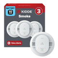 Kidde Smoke Detector, 10-Year Battery-Powered, 20SD10-V, 3 Pack
