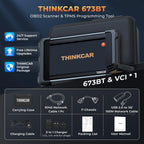 THINKCAR 673BT Bidirectional OBD2 Scanner, Scan Tool All Systems 28+ Resets