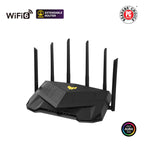 ASUS TUF Gaming WiFi 6 Router (TUF-AX6000) -Dedicated Gaming Port, Dual 2.5G Port, 3 Steps Port Forwarding, Extendable Router with AiMesh (Renewed)