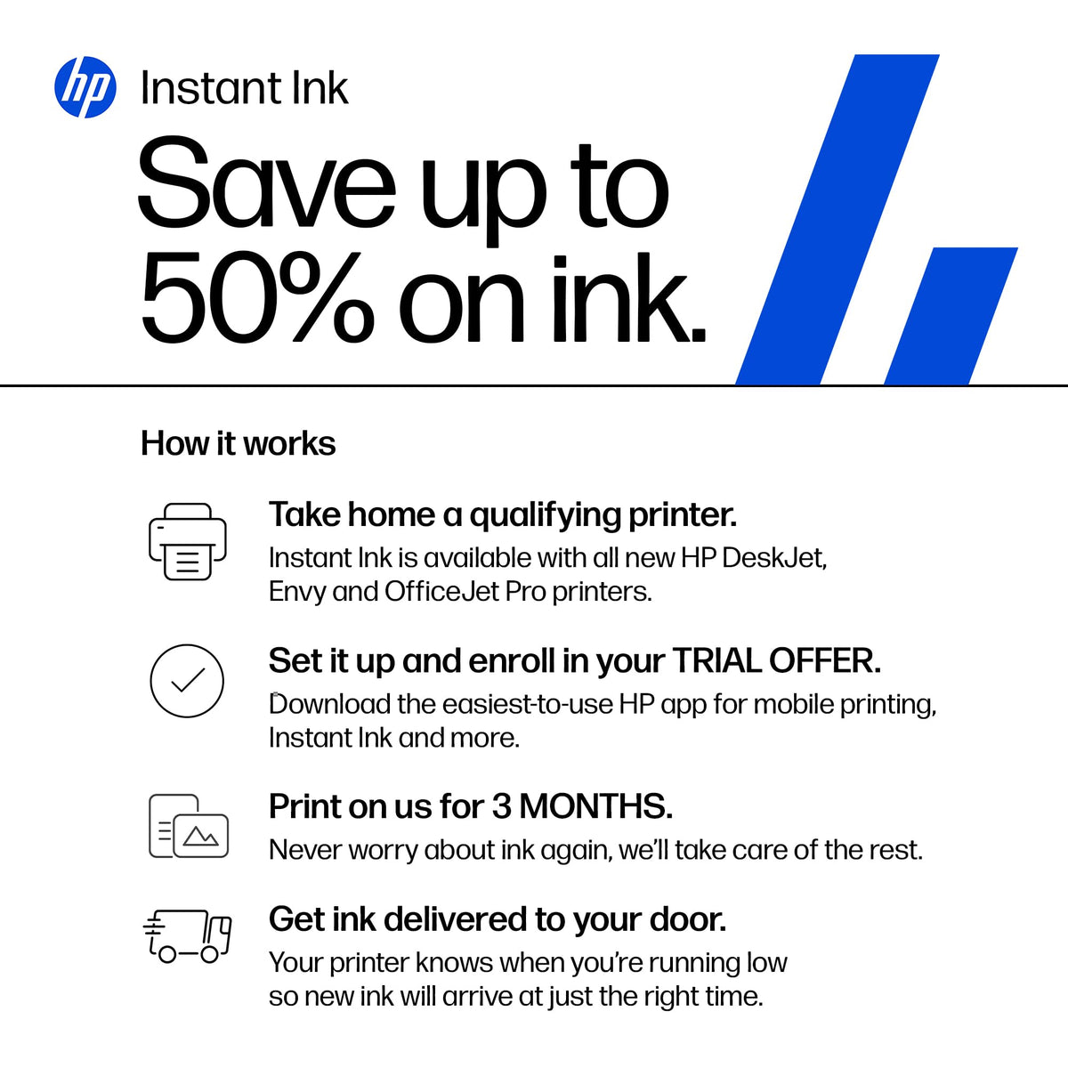 HP OfficeJet Pro 8125 Wireless All-in-One Color Inkjet Printer, Print, Scan, Copy, ADF, Duplex Printing Best-for-Home Office, 3 Month Trial of Instant Ink Included, AI-Capable (C2VJ4A)