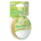 The Beadsmith Flex-Rite Beading Wire, Nylon-Coated Stainless-Steel Wire