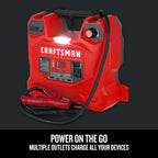 CRAFTSMAN Car Battery Jump Starter & Power Station, 12V – CMXCESM256