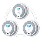 X-Sense Interconnected Smoke and CO Detector, SC07-W, 6-Pack