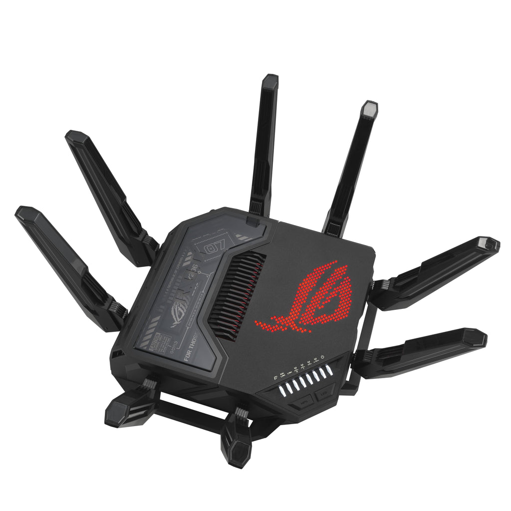 ASUS ROG Rapture GT-BE98 Pro WiFi 7 Gaming Router - Quad-Band, 30Gbps, Mesh