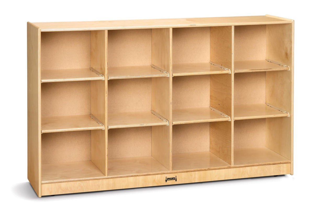 Jonti-Craft 0304JC 12 Tub Large Mobile Unit Without Bins