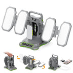 10000LM LED Work Light Compatible with Craftsman 20V Battery