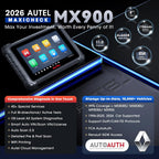 Autel Scanner MaxiCheck MX900, 2026 US Ver. of MK900 MK900BT, CAN FD & DoIP