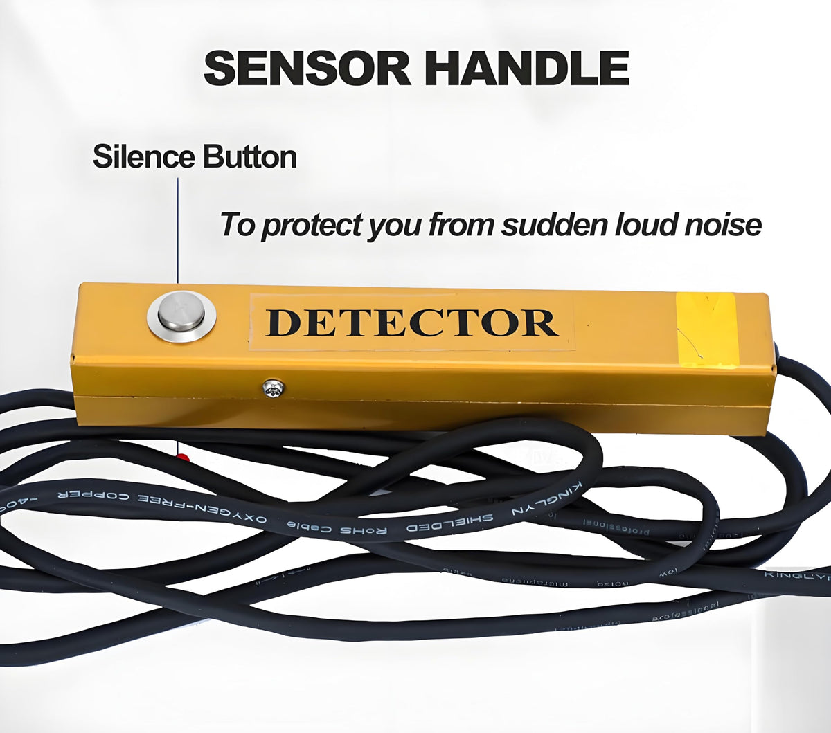 Water Leak Detector Underground – Professional Digital Leak Detection Device with Noise-Canceling Headphones, Adjustable Sensitivity, Ground Sensor & Probe for Home Plumbing, HVAC, Fire Pipes