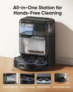 eufy Certified Like-New C20 Omni Vacuum and Mop Combo（Renewed）