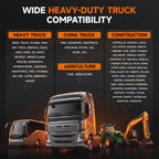 FOXWELL HD809 Heavy Duty Truck Scanner with 40+ Resets, Bidirectional