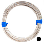 925 Sterling Silver Wire, 18 Gauge, Round, Half Hard, 12FT by CRAFT WIRE
