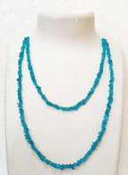 34" Natural Neon Apatite Chip Beads Strand -Pack of 20, Gravel Uncut/ Freeform Shape, 100 Ct, Nuggets for Beading- Jewelry Making, Art & Craft, Wholesale
