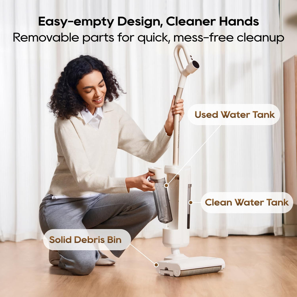 DREAME FloorX 110 Plus Cordless Hard Floor Cleaner, Household Wet & Dry Mop