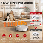 YEEDI by ECOVACS C14 PRO PLUS Robot Vacuum and Mop, Bagless Station