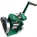 MuChaIOAK Rolling Mill Machine, Jewelry Rolling Mill Machine, Manual Combination Rolling Mill Flatten Machine Jewelry DIY Tool, Rollers Metal Wire Flat Jewelry Tool Green