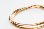 14/20 Yellow Gold Filled Wire, 16 Ga, Square, Half Hard, 5FT by CRAFT WIRE