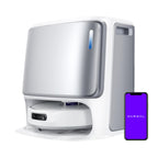 NARWAL Freo Z Ultra Robot Vacuum and Mop Combo, Dual RGB Cameras and Chips, AI Avoidance, 12000Pa Suction, Real-Time Decisions, Adaptive Hot-Water Self Wash & Self Emptying (Renewed)
