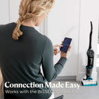Bissell CrossWave Cordless Max Vacuum Mop All in One Wet and Dry Vac Combo Hard Floor Cleaner and Area Rugs, Cordless Mop, Pack-in Formulas Included, 2554A