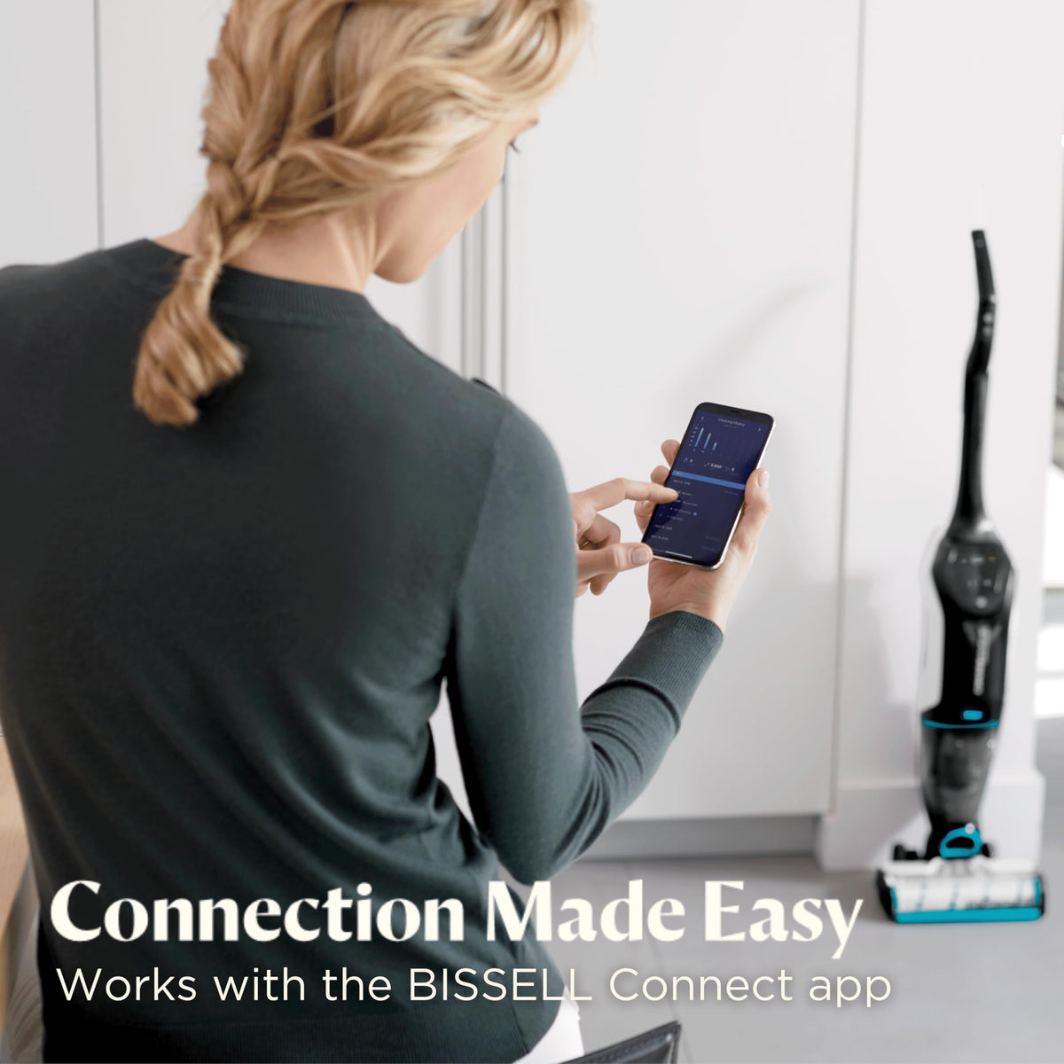 Bissell CrossWave Cordless Max Vacuum Mop All in One Wet and Dry Vac Combo Hard Floor Cleaner and Area Rugs, Cordless Mop, Pack-in Formulas Included, 2554A