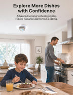 X-Sense Smoke Detector Carbon Monoxide Detector Combo, SC07, 5-Pack