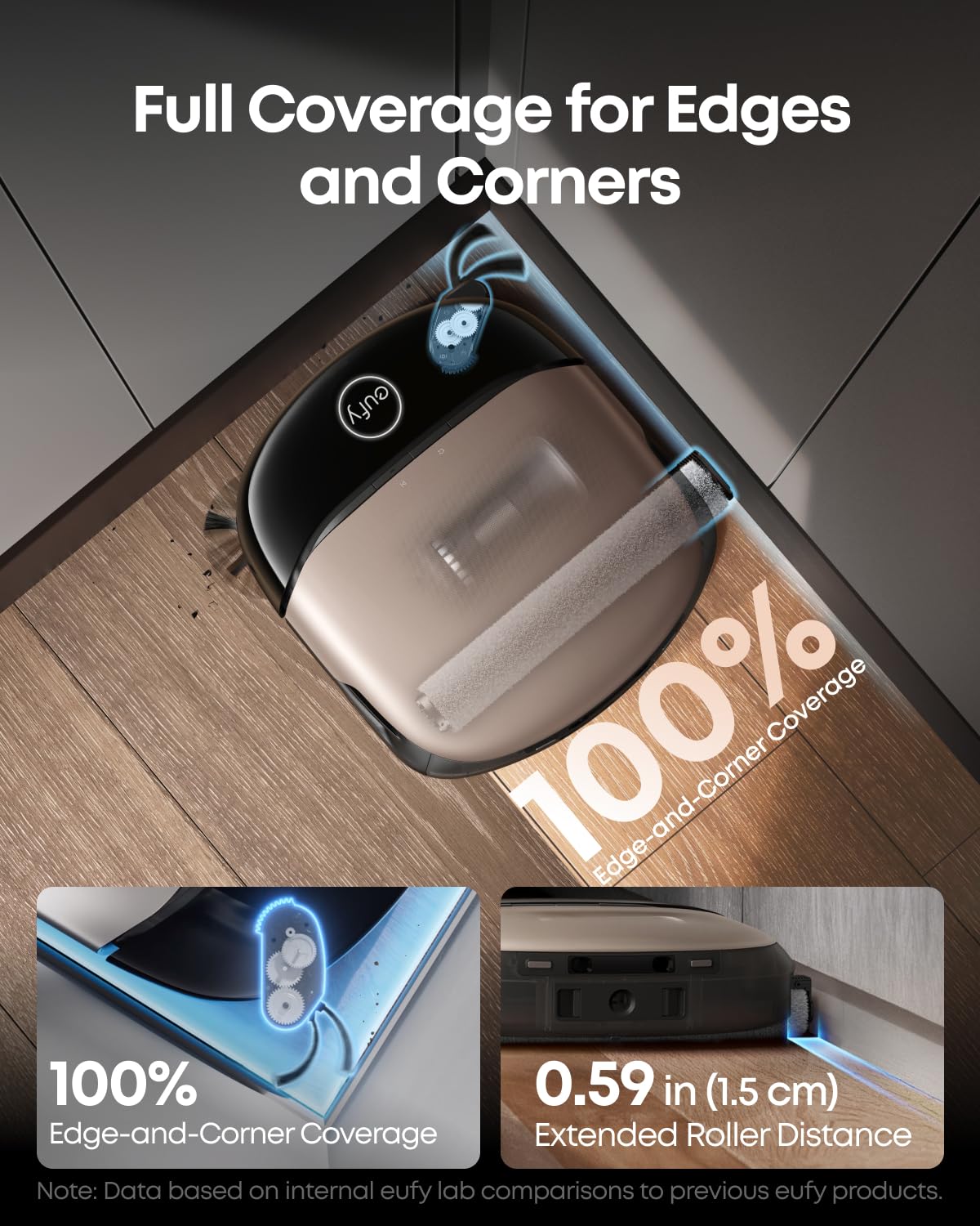 eufy Omni S2 Robot Vacuum and Mop Combo, 30,000 Pa, 99.99% Germ Removal