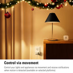 Eve Motion (Matter) 3-Pack – Smart Motion and Light Sensor, IPX3, Automatic Activation of Devices, Future-Proof, Works with Apple Home, Alexa, Google Home, SmartThings, Requires Thread Border Router