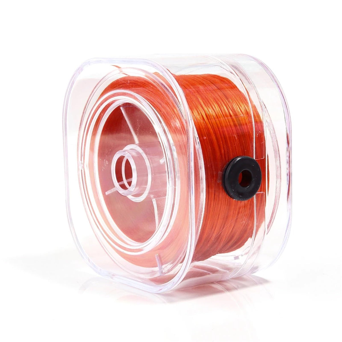 Elastic String for Bracelets 0.8mm Strong Beading Cord Colorful Flat Rope Thread DIY Jewelry Making 90M per Roll(Pink)