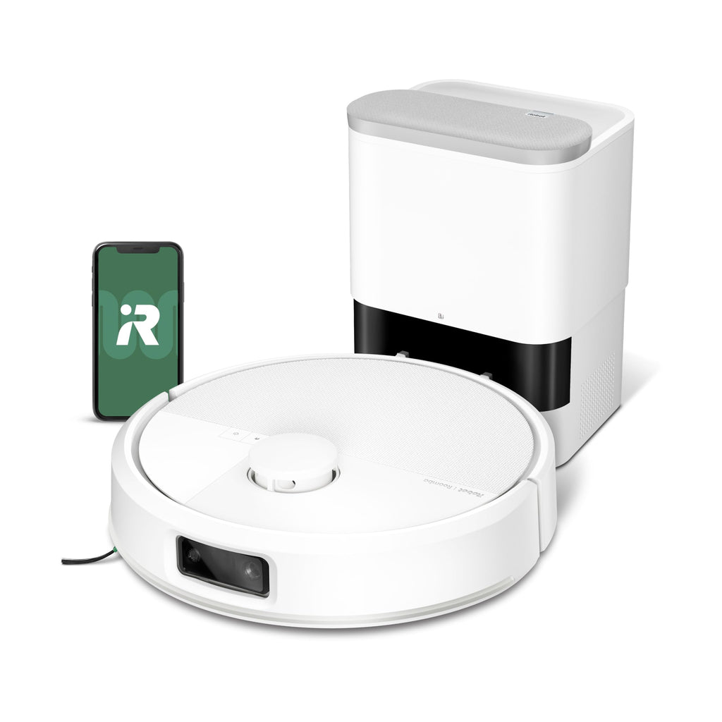 iRobot Roomba Max 715 Pet Robot Vacuum, 30,000Pa Suction, Dual Rubber Anti-Tangle Brushes & Side Brush, 90 Days Self-Emptying, PrecisionVision AI Obstacle Avoidance, 3D Mapping, Advanced Dirt Detect