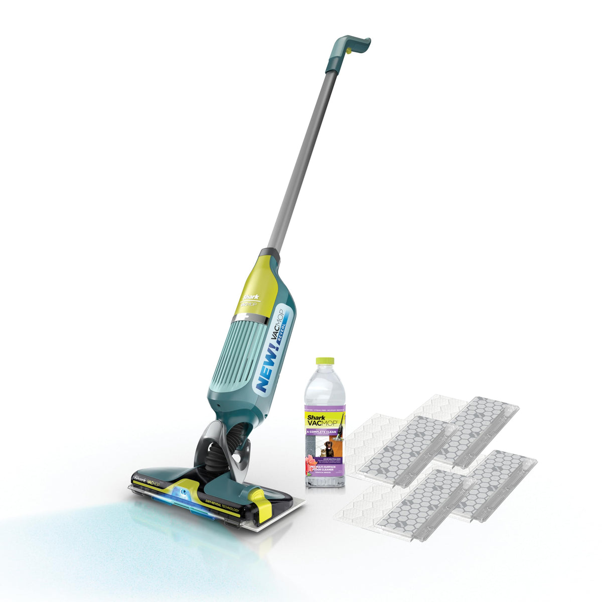 Shark VACMOP Reveal Cordless Vacuum & Spray Mop, Ivory, VM401IV