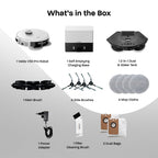 V50 PRO Robot Vacuum and Mop, 10,000Pa Suction, Self-Emptying Base, 360° LiDAR Navigation, Dual Rotating Mops, App/Alexa/Google Control, Ideal for Pet Hair, Carpet & Hard Floors