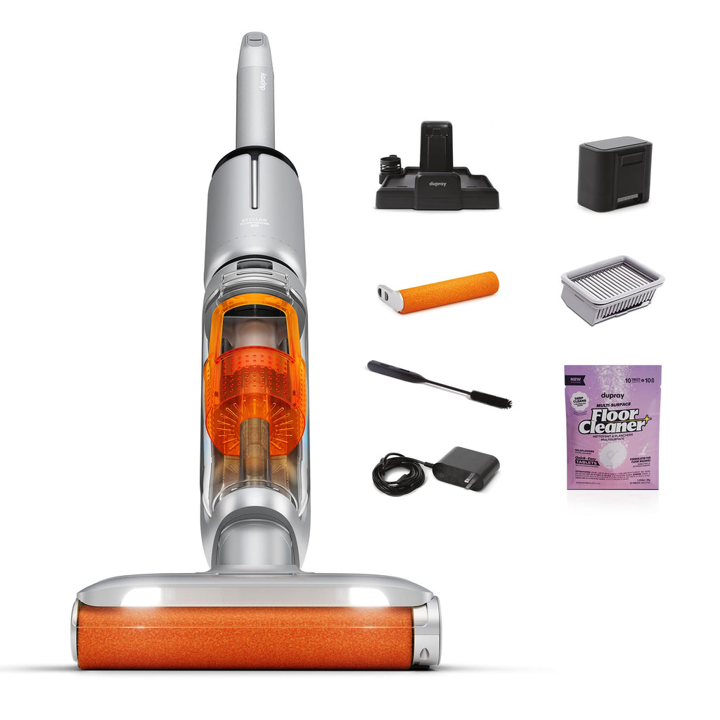 Dupray Stellar PRO 3-in-1 Cordless Vacuum, Mop and Floor Cleaner, Hardwood