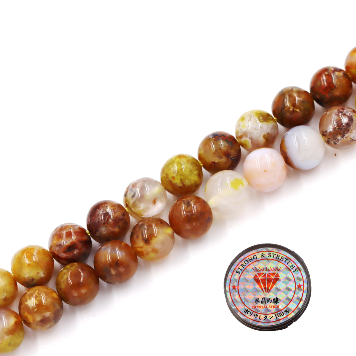 Natural Stone Beads for Jewelry Making Loose Beads with Stretch Cord for Bracelet Necklace Making AAA Tanzanite Beads 6mm