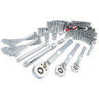 CRAFTSMAN Mechanic Tool Set 135 Pcs, 1/4, 1/2 and 3/8 Inch Drive SAE and Metric Socket Wrench Set with Case (CMMT12124)