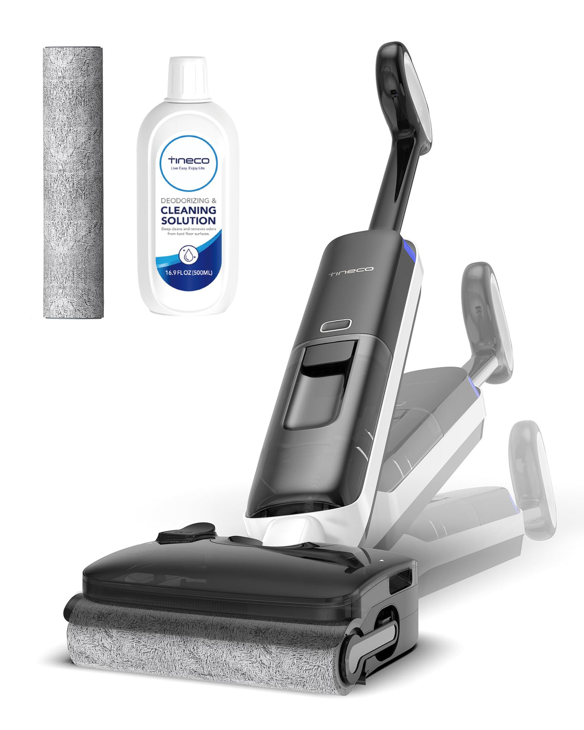 Tineco Floor ONE Wet Dry Vacuum Cleaner, Poweerful Suction Vacuum Mop with Dual-Edge Cleaning Floor One S3