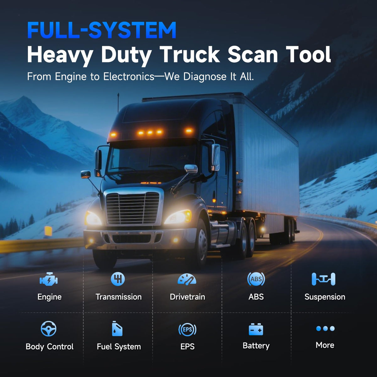 NL102P Heavy Duty Truck Scanner with DPF Regeneration