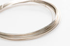 925 Sterling Silver Wire, 21 Gauge, Round, Half Hard, 15FT by CRAFT WIRE