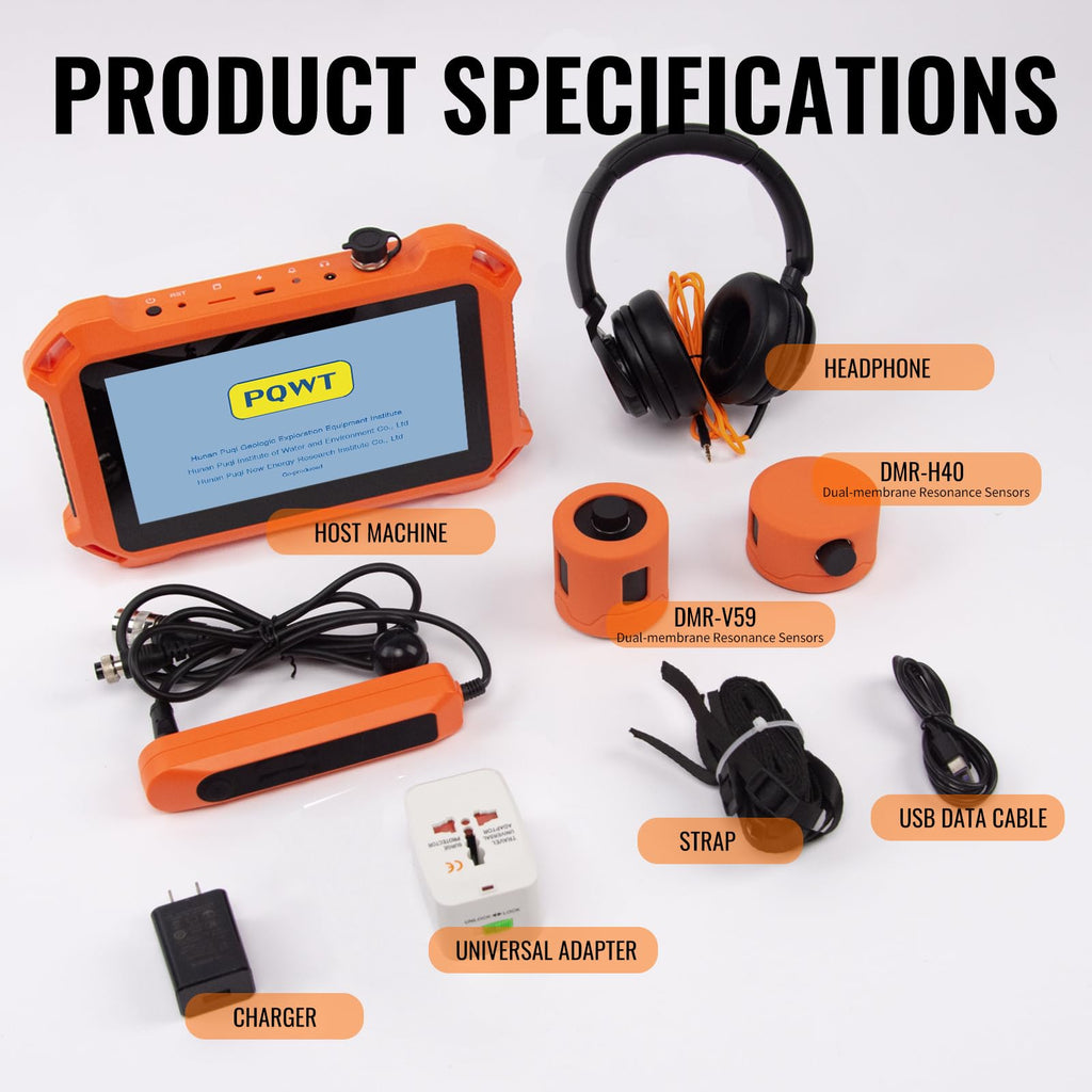 PQ125A Underground Water Leak Detectors for Home Pressure Sewer