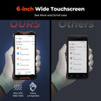 MUNBYN AceScan AS01 Android 14 Barcode Scanner(Android 18 Upgrade Only Available After MUNBYN Official Release), 6” Screen, 16-Hour Workday Mobile Computer PDA, Work with Zebra SE4710 Scanner Engine