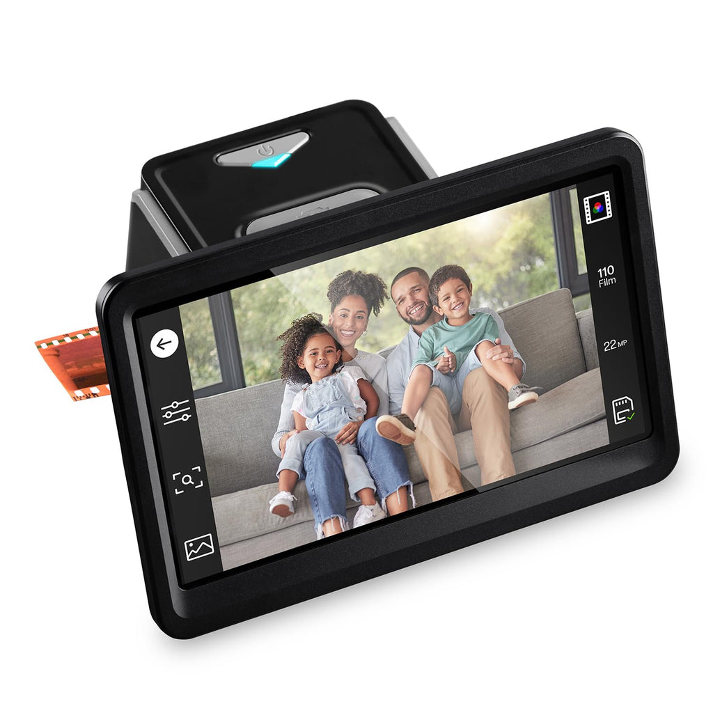 HP Film & Slide Scanner, Photo Scanner, 7" Touch LCD, 13MP Slide Digitizer
