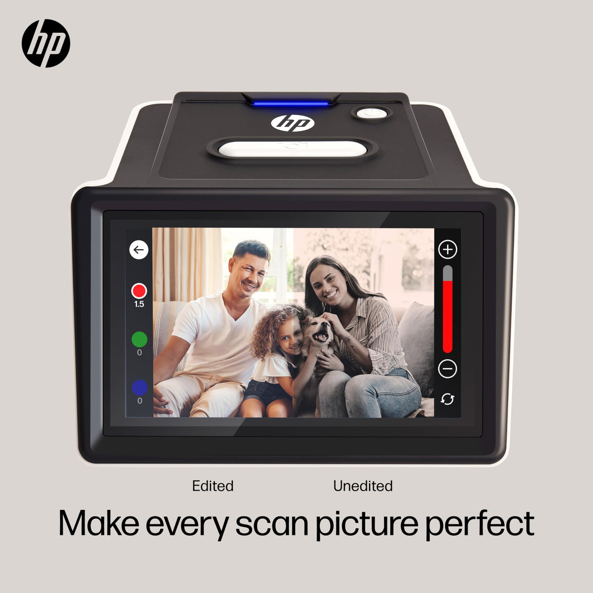 HP Film & Slide Scanner HPFS500, Negative Scanner, Slide Viewer, USB-C