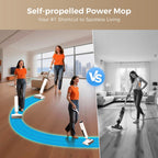 Wet Dry Vacuum Mop, Cordless Mop Vacuum Combo