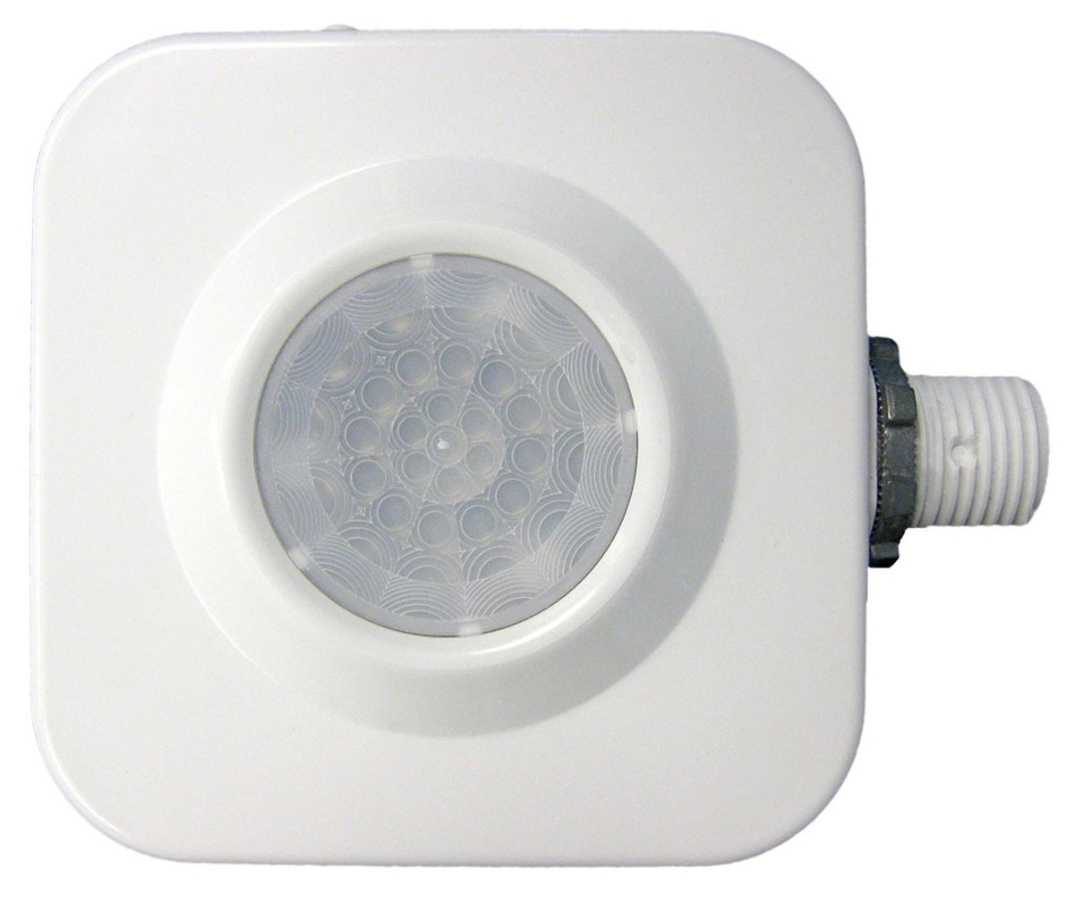 SensorSwitch Ceiling Motion Sensor, PDT Passive Dual Technology Passive Infrared PIR and Microphonics Occupancy Sensor, 360° Large Motion Detection, Indoor Use, Line Voltage, Extended Range