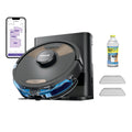Shark Matrix Plus 2-in-1 Robot Vacuum & Sonic Mop, Home Mapping, HEPA Bagless Self Empty Base with 30-Day Capacity, CleanEdge, for Pet Hair, WiFi, UR2650WS (Renewed)