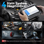 XTOOL D5S OBD2 Scanner, 16 Resets, Engine ABS SRS Transmission Scan Tool