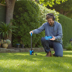 VEVOR Pipe Water Leak Detector for Outdoors, 1Hz-10000Hz, 7" Touchscreen Water Leakage Detection Locator for 16.4FT (5m) Underground Plumbing - with Medium Sensor, 3 Listening Rods, Headphone & Case