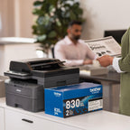 Brother DCP-L2640DW Wireless Compact Monochrome Multi-Function Printer, Copy, Scan, Duplex, Mobile Printing